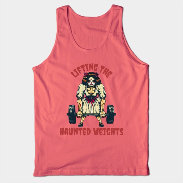Haunted weights Tank Top by Japanese Fever